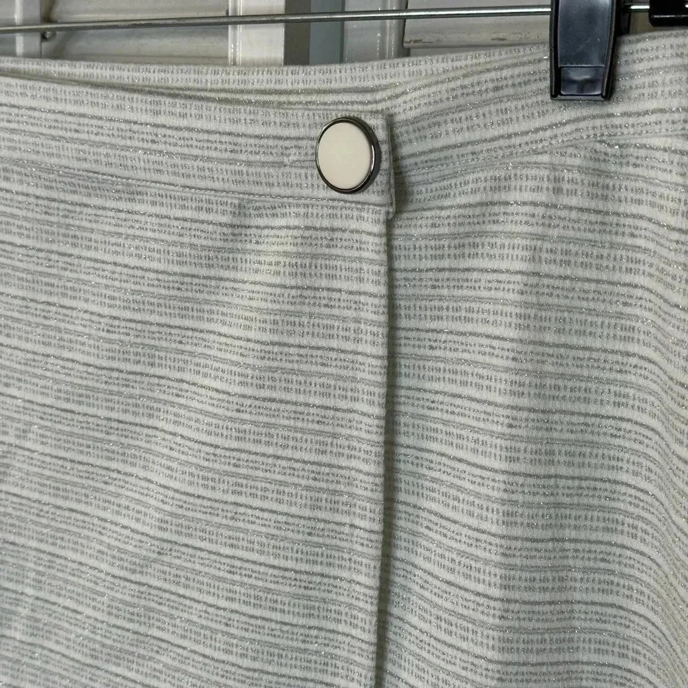 Wrap skirt white and silver - Picture 2 of 4